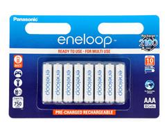 Panasonic Eneloop akku AAA/750mAh/8db